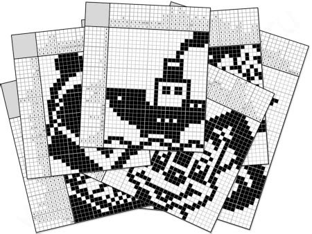 color crossword puzzle|Color and black and white Japanese crosswords on.